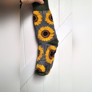 Sunflower Pattern Women's Casual Socks
